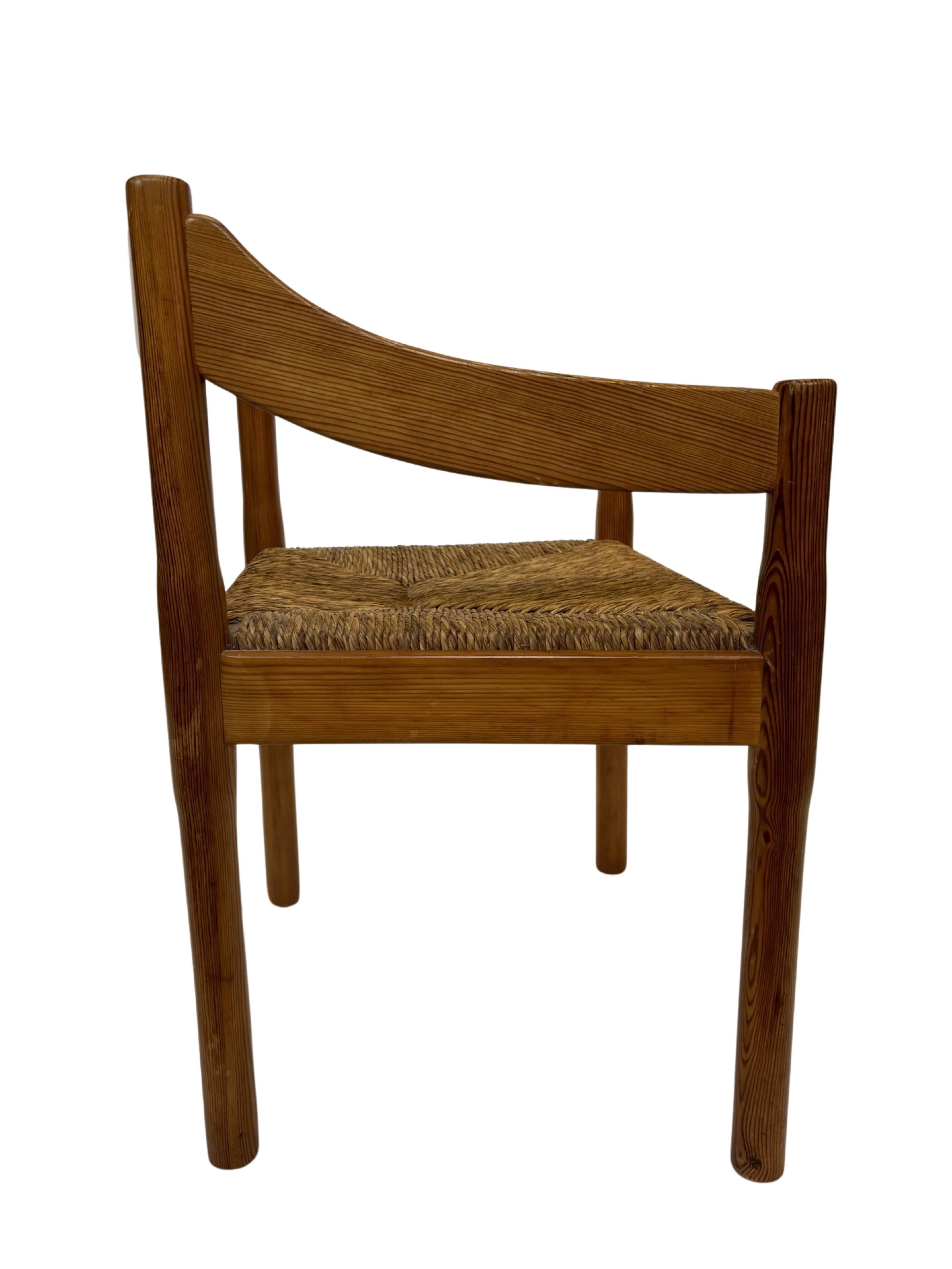 Carimate chair model 892 Vico Magistretti for Cassina