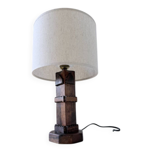 lampe de table chêne