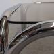 Space age tubular coffee table in smoked glass from the 60s/70s