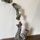 Paire de vases Vallauris, modèle A84, FAT LAVA