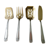 Silver Metal Mignardise Service Deetjen