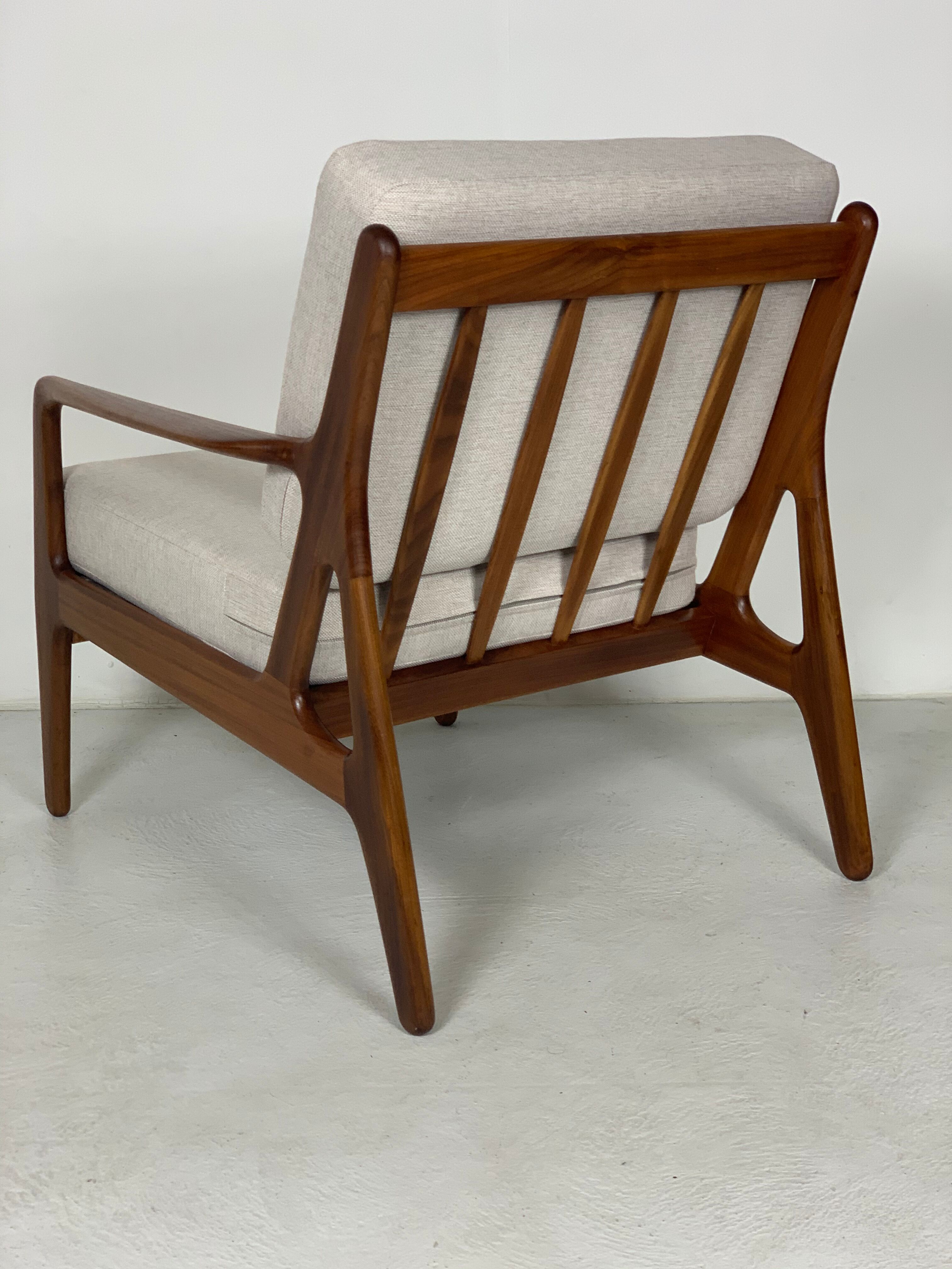 Danish midcentury easy chair by Arne Vodder 1960s