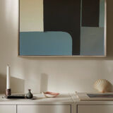 Abstract green table