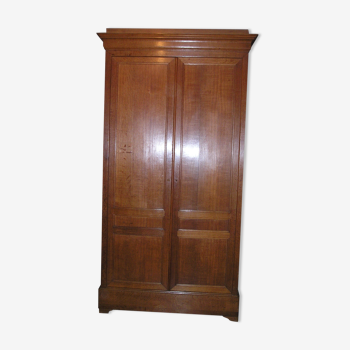 Louis Philippe sacristy cabinet in blond oak