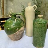 Bottle - hot water bottle in brilliant white sandstone XIX°
