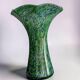 Grand vase en verre soufflé style La Rochère – 30 cm