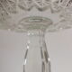 Moulded glass fruit display cup 40s