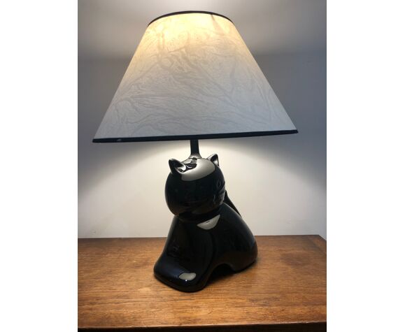 80s cat lamp | Selency