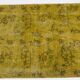 Yellow Vintage Tribal Carpet