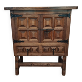 19th century Catalan furniture, baroque bar furniture