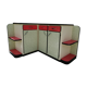 Kitchen buffet in formica 70s