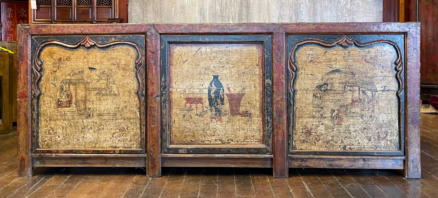 Old Chinese sideboard