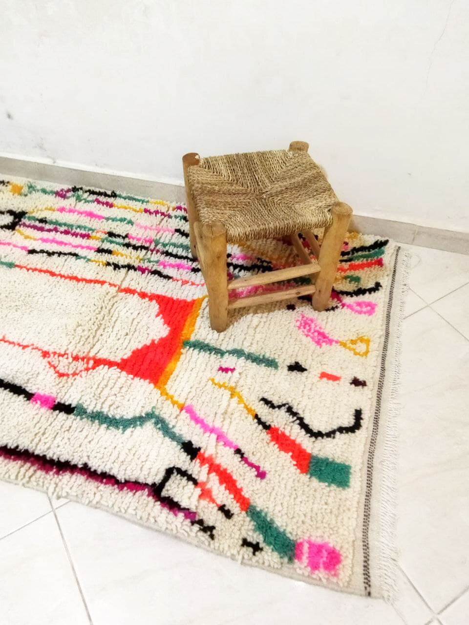 Moroccan berber carpet 165x93cm