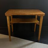 Scandinavian wooden coffee or side table