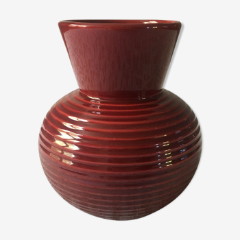 Vase in Earthenware Saint-Clément 1950