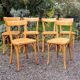 6 chaises Baumann n°55, années 50