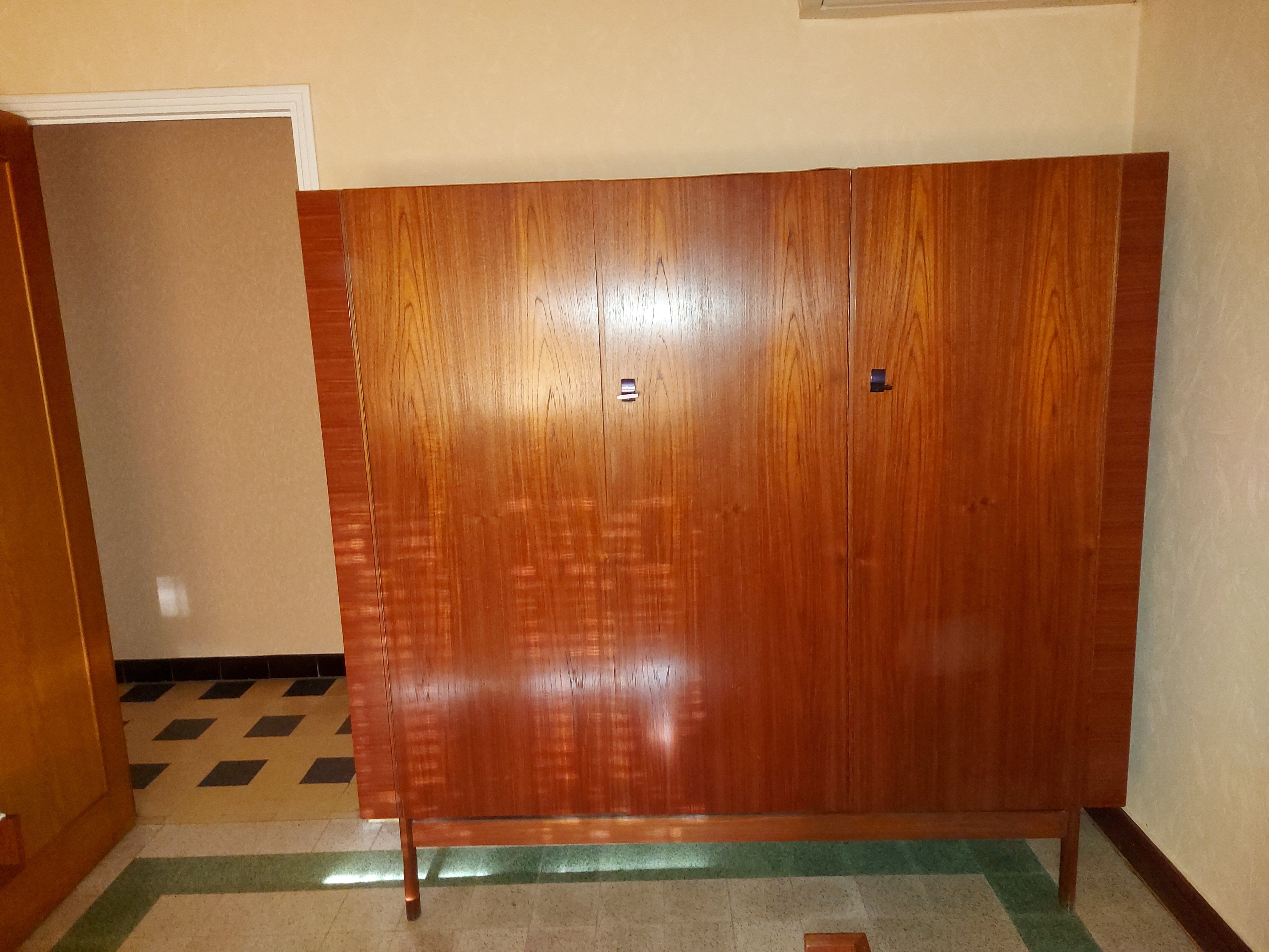 Vintage cabinet in palissandre