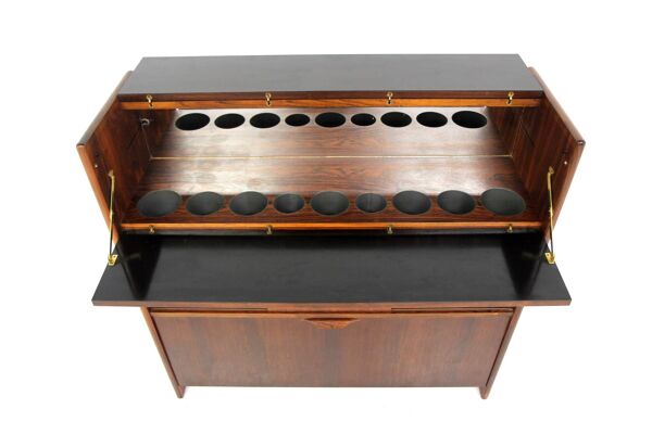 Meuble bar scandinave en palissandre ''SK 661'' Johannes Andersen for J Skaaning & Søn, Danemark, 1960