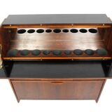 Scandinavian rosewood bar cabinet "SK 661" Johannes Andersen for J Skaaning & Søn, Denmark, 1960