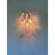 Blush Pink Murano Glass Selle Wall Sconces – A Pair