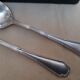 Housewife 12 forks and 12 tablespoons in silver metal