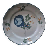 Faience plate from L'Est Walys 19th century