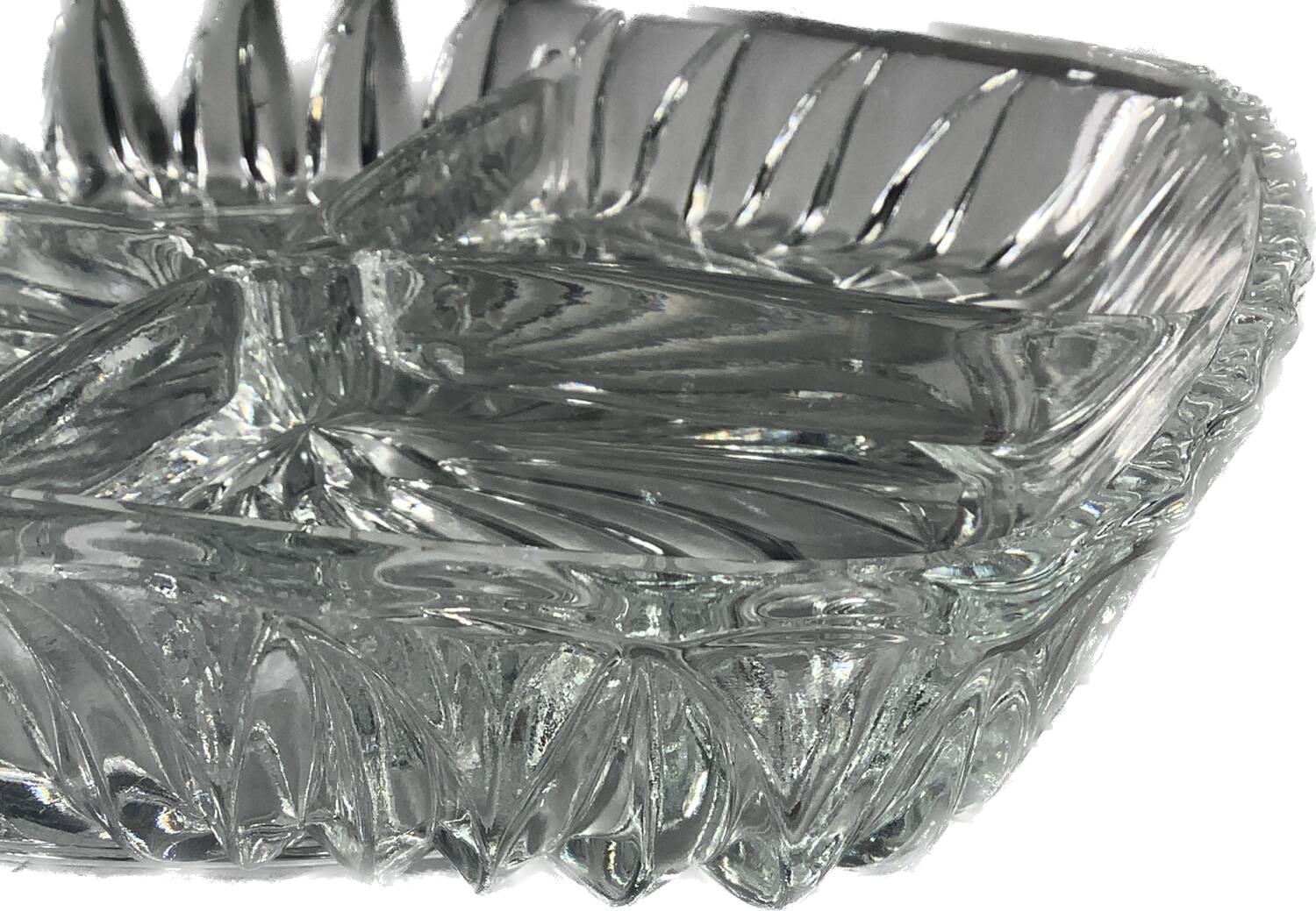 Square appetizer dish