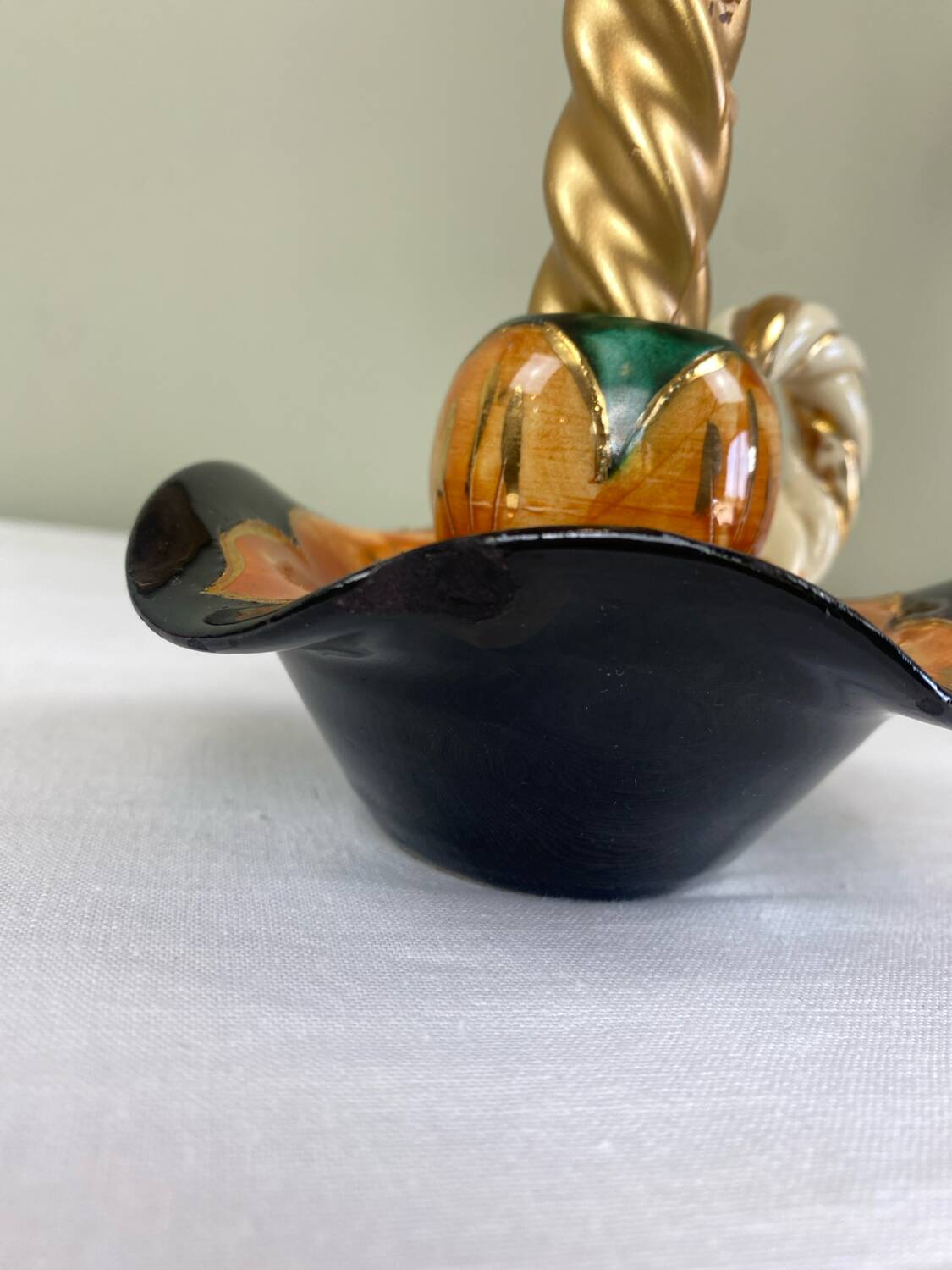 Vintage Vallauris candle holder