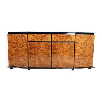 Enfilade en Loupe d'orme par Paul Michel, 1980s