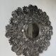 Vintage Mexican metal large mirror