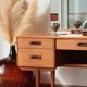 Vintage English Teak Dressing Table – Limelight Furniture – 1960s