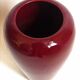 Bordeaux ceramic vase Height 30 cm