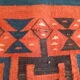 Rare old carpet hanging nomadic Berber kilim, 240 x 190
