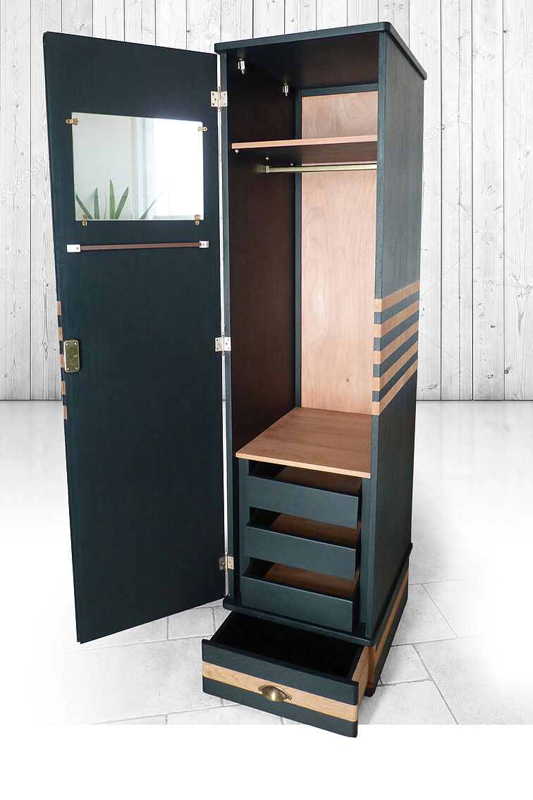 Wardrobe 1 door 1950 1960