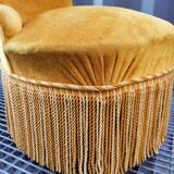 Golden toad armchair