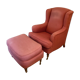Nobilis armchair with footrests