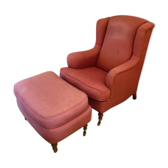 Fauteuil Nobilis avec repose-pieds