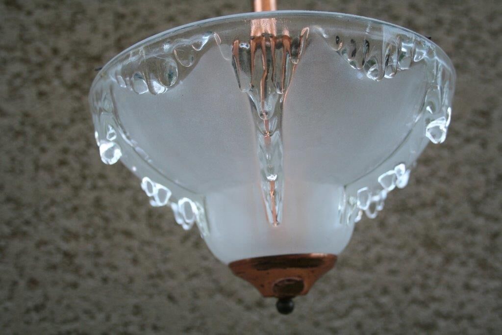 Hanging Deco brass glass Icicle Ezan