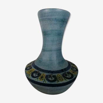 Asymmetrical ceramic vase by Jean de Lespinasse, circa 1960