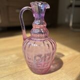 Grand pichet en verre d’Empoli violet