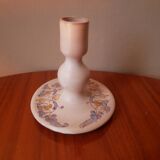 Hand painted ceramic candle holder slow craftsmanship countryside decoration candlestick