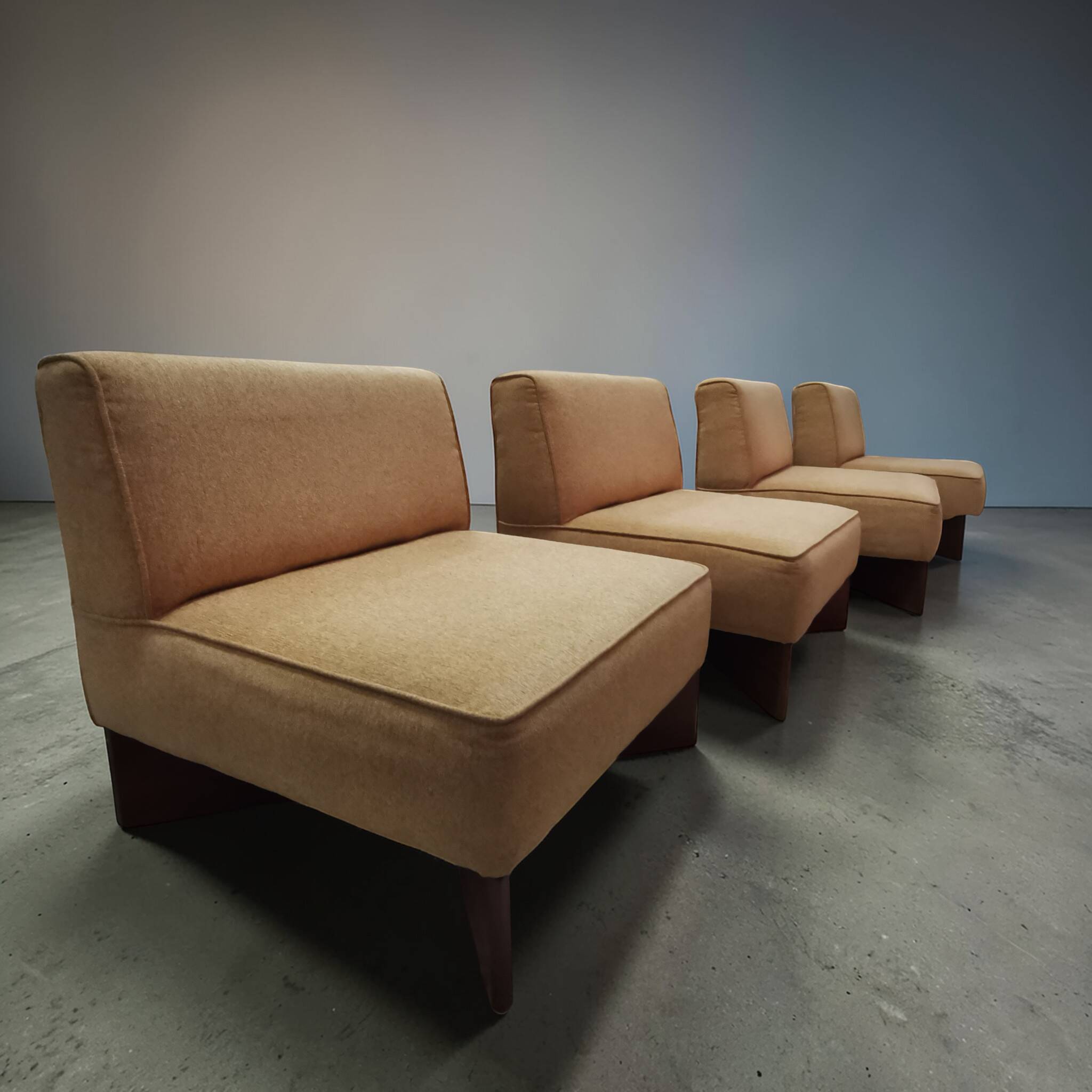 Set of 4 Aquilon chairs by Pierre Guariche.