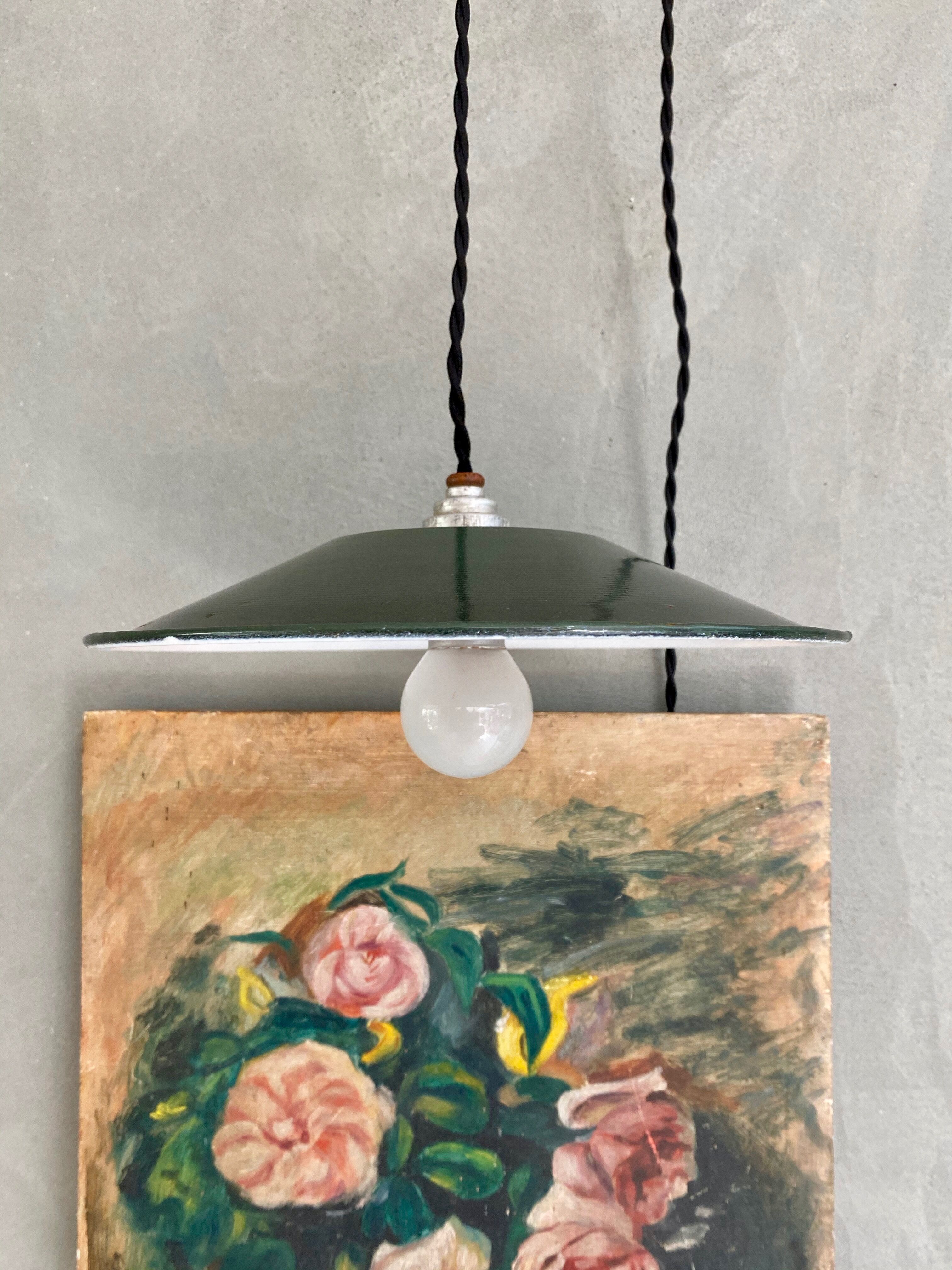 Former factory hanging lamp