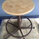 Tabouret d'atelier réglable circa 1970