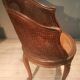 Fauteuil de burreau canné style Louis XV