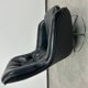 Black leather wingback swivel chair by PeeM