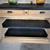 Louis Philippe buffet in solid elm