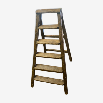 Wooden stepladder