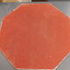 Antique bevelled mirror 38x38cm