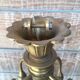 Golden bronze round lantern
